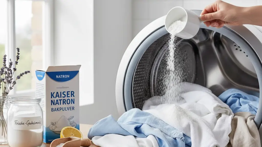 Backpulver in der Waschmaschine? Ja! Das ultimative Geheimnis für frische Wäsche
